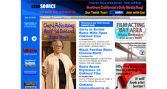Desktop Screenshot of cinesourcemagazine.com
